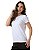 Camiseta Algodão Egípcio Feminina Branca - Imagem 3