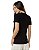 Camiseta Algodão Egípcio Feminina Preta - Imagem 3