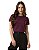 Camiseta Algodão Egípcio Feminina Bordô - Imagem 2