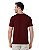Camiseta Algodão Tech Modal Masculina Bordô - Imagem 4