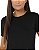 Camiseta Algodão Tech Modal Feminina Preta - Imagem 2