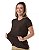 Camiseta Algodão Tech Modal Feminina Marrom - Imagem 2