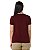 Camiseta Algodão Tech Modal Feminina Bordô - Imagem 3