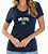 Camiseta Feminino Malha Fria T-shirt Copa Brasil Bordado - Imagem 3