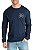 Camisete Masculina Manga Longa Personalizado Sua Logomarca Bordado - Imagem 2