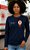 Camiseta Feminina Manga Longa SAMU 192 Bordado - Imagem 1