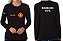 Camiseta Feminina Manga Longa BOMBEIRO CIVIL Bordado - Imagem 2