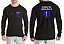 Camiseta Masculino Manga Longa CONDUTOR AMBULÂNCIA mod3 Bordado - Imagem 2