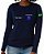Camiseta Feminina Manga Longa ENFERMAGEM + CRUZ VIDA Bordado - Imagem 6