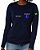 Camiseta Feminina Manga Longa ENFERMEIRA + CRUZ VIDA Bordado - Imagem 6