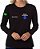 Camiseta Feminina Manga Longa TÉCNICA ENFERMAGEM + CRUZ VIDA Bordado - Imagem 8