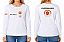 Camiseta Feminina Manga Longa ENFERMAGEM SAMU Bordado - Imagem 2