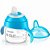 Copo treinamento 200ml azul bico silicone pinguim 6+ - AVENT - Imagem 2
