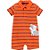 Romper em malha gola polo Cachorrinho Child of Mine made by CARTERS - Imagem 1