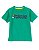 Conjunto 2 peças camiseta verde com bermuda listras coloridas - GYMBOREE - Imagem 2