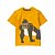 Conjunto 2 peças camiseta Gorila com bermuda jeans - GYMBOREE - Imagem 2