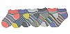 Kit 6 pares de meias listradas 0-6 meses ou 6-18 meses - GARANIMALS - Imagem 1