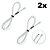 2x Termistor NTC 100k Ohm 3950 - Imagem 1