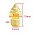 5x Bico MK8 Creality Series S1 0.2mm 1.75mm - Imagem 2