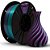 Filamento PLA Duo Color Ametista e Verde V-Silk High Speed | 1,75mm | 1Kg | Voolt3D - Imagem 2