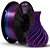 Filamento PLA Duo Color Ametista e Azul Safira V-Silk High Speed | 1,75mm | 1Kg | Voolt3D - Imagem 2