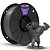 Filamento PLA Cinza Grafite Velvet High Speed | 1,75mm | 1Kg | Voolt3D - Imagem 2