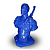 Filamento ABS Speed Premium Azul | 1,75mm | 500g | 3D LAB - Imagem 3