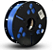 Filamento PETG  Azul  Metalizado | 1,75mm | 1Kg | Tríade 3D - Imagem 1