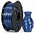 Filamento PLA Silk Azul Platina | 1,75mm | 1Kg | Tríade 3D - Imagem 2