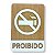 Placa de Sinalização Proibido Fumar - Imagem 1
