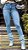 Calça Jeans Cós Alto Com Elastano - Imagem 1