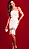 Vestido Midi Branco Com Franjas na Barra - Imagem 1