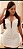 Vestido Curto Bordado Com Franjas - Imagem 1