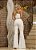 Conjunto Calça  e Cropped Uma Alça  Perfect  Way - Imagem 2
