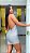 Vestido Curto em Paetes Prata Costa Nua - Imagem 2