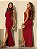 Vestido Longo Com Fenda - Imagem 1