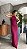 Vestido Longo Costa Nua Vinho - Imagem 1