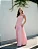 Vestido Longo De Alça Rose - Imagem 1