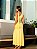 Vestido Longuete Nula Manga Amarelo - Imagem 2
