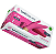 Luva p/ Procedimento Nitrilo c/ Pó Pink Tam. P – Unigloves - Imagem 2