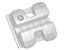 Bráquete Cerâmico Iceram Roth 0,018 1° Pré Molar I/E (34) - Orthometric - Imagem 1