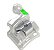Bráquete Roth Ceramic SLI .022" (23) 9º Ang. Gancho - Morelli - Imagem 1