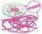 Elástico Corrente Médio Rosa – Morelli - Imagem 1