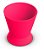 Pote Dappen Silicone Rosa Médio - Indusbello - Imagem 1