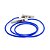 Prendedor de Babador Slim Fio SLC Azul - Indusbello - Imagem 1