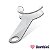 Afastador Labial Modelo "C" Transparente Infantil Bambini - Indusbello - Imagem 1