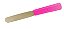 Espátula Inox p/ Gesso Cabo Plástico Rosa - Jon - Imagem 1