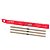 Tira de Lixa Aço Galvanizado Oxistripe Monoface c/ Centro Neutro G M 2,5mm - American Burrs - Imagem 1