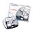 Bráquete Metálico Advanced 10 Casos Series MBT 0,022" - Orthometric - Imagem 1