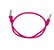 Prendedor de Babador Jacaré Silicone Rosa Pink c/  Adereço Infantil - Lysanda - Imagem 1
